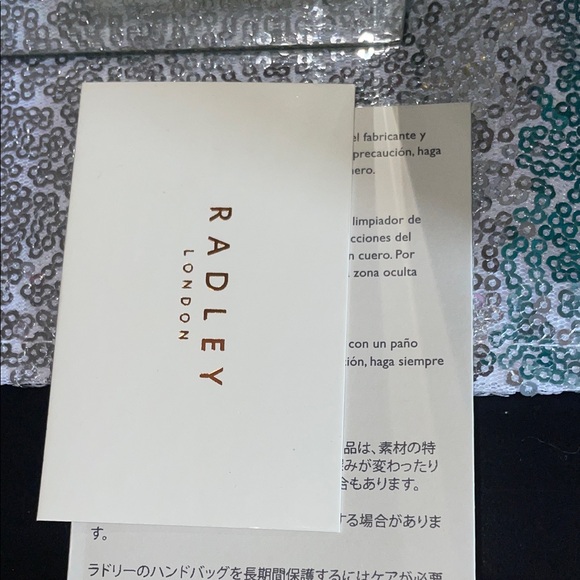 RADLEY LONDON Vibrant Aqua Satchel ♥️♥️BRAND NEW♥️♥️ - Picture 10 of 11